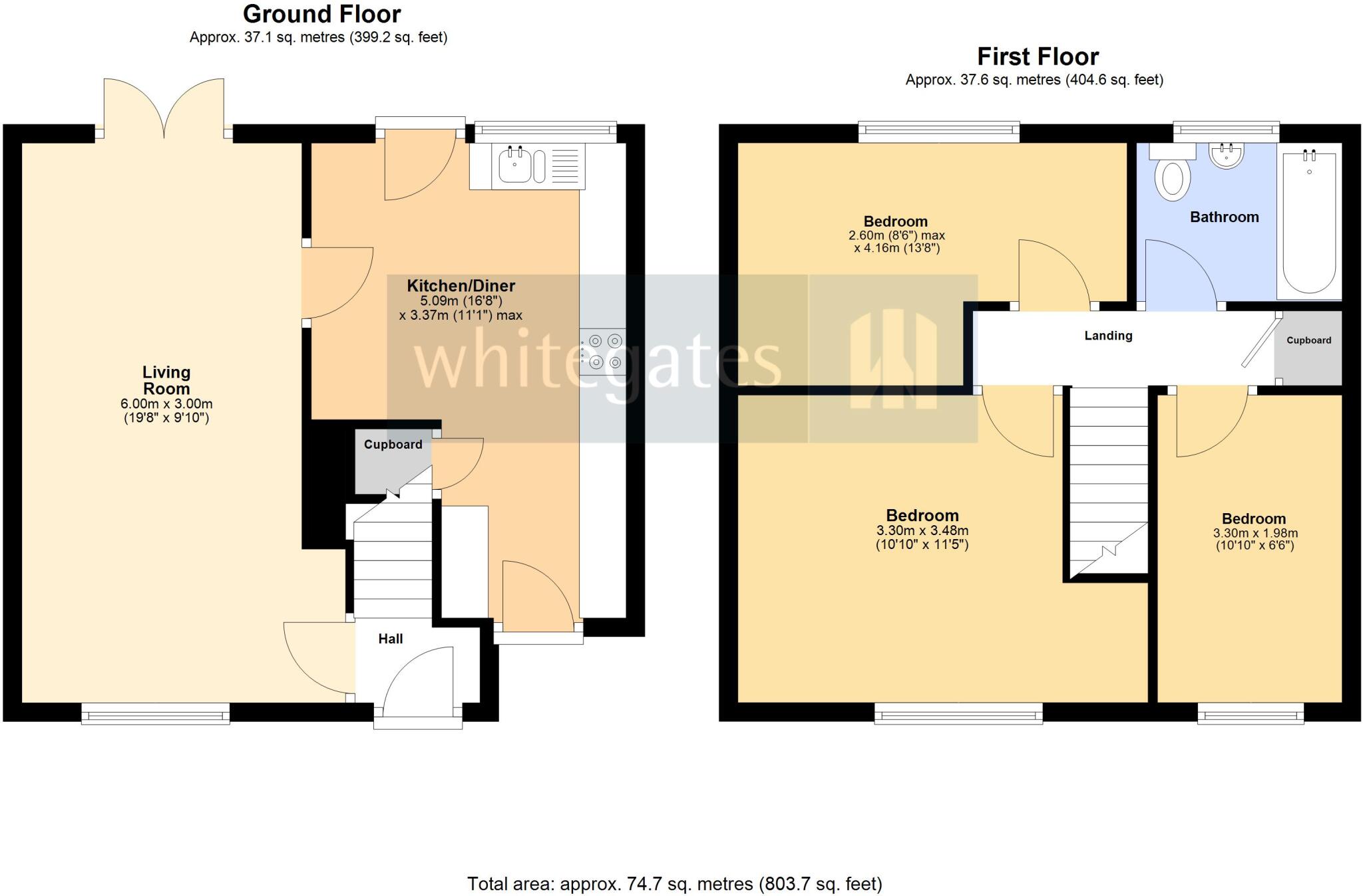 Johnson Avenue, Prescot, Merseyside, L35 floorplan