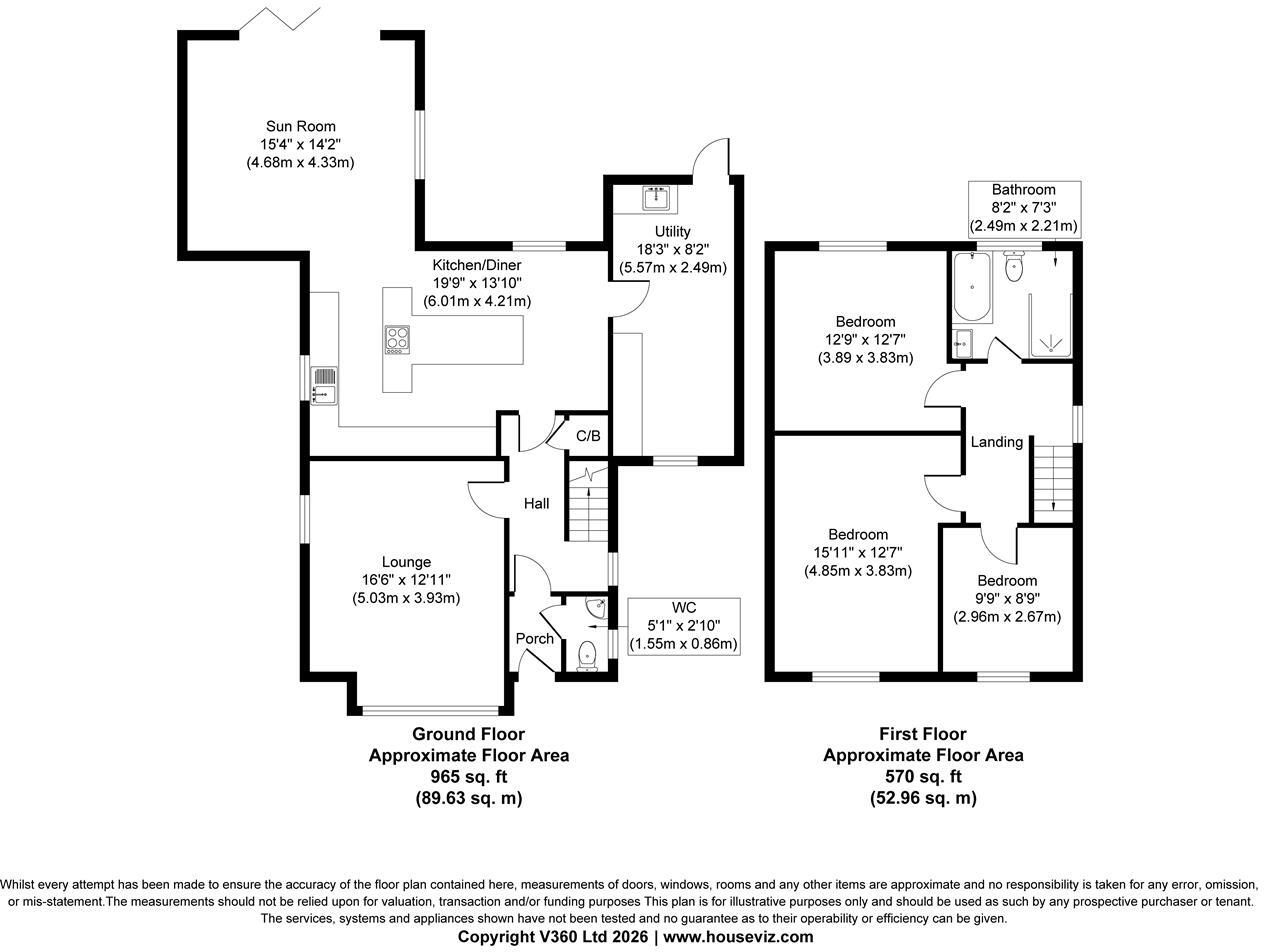 Bahram Road, Doncaster floorplan
