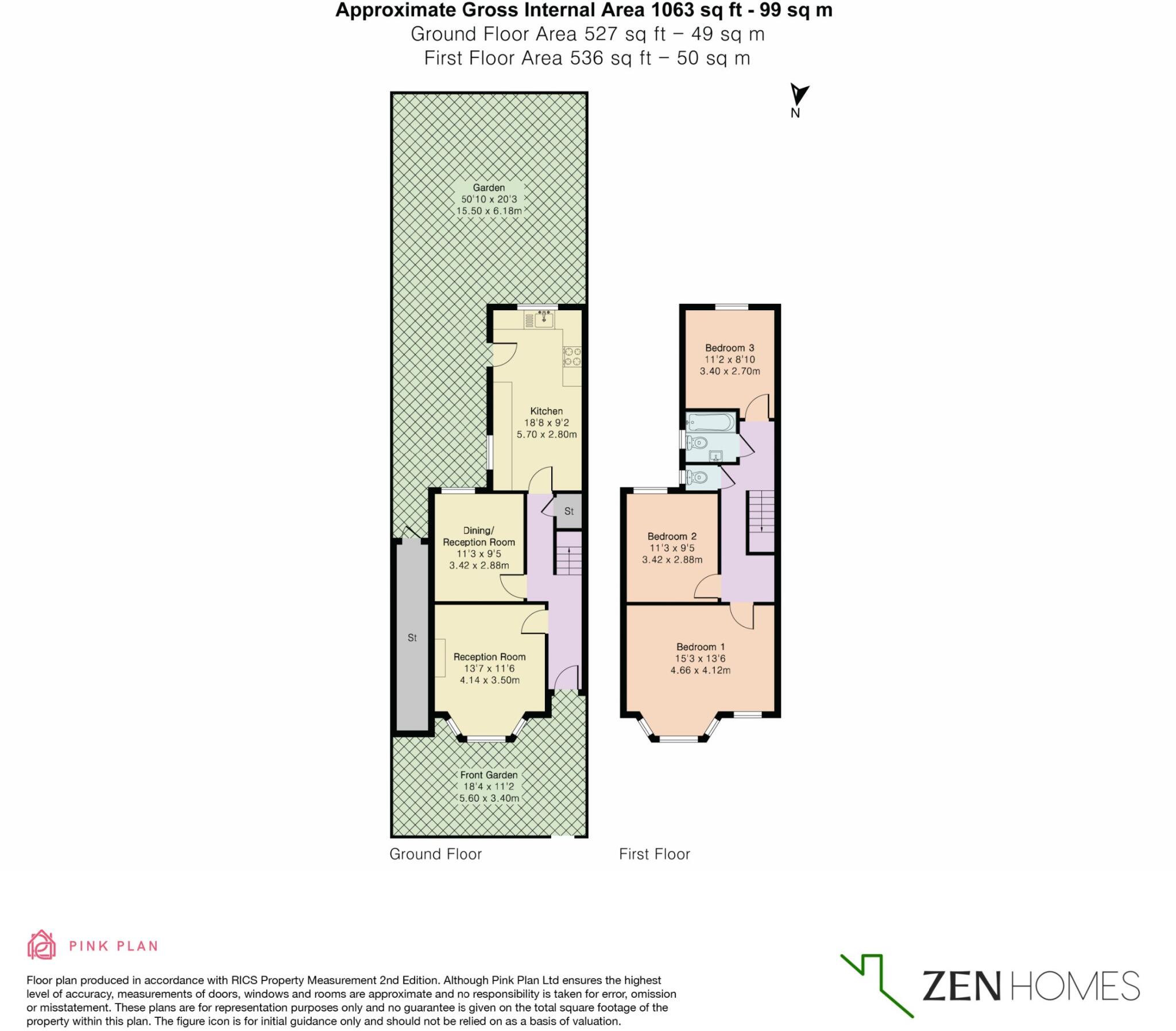Kimberley Gardens, London floorplan