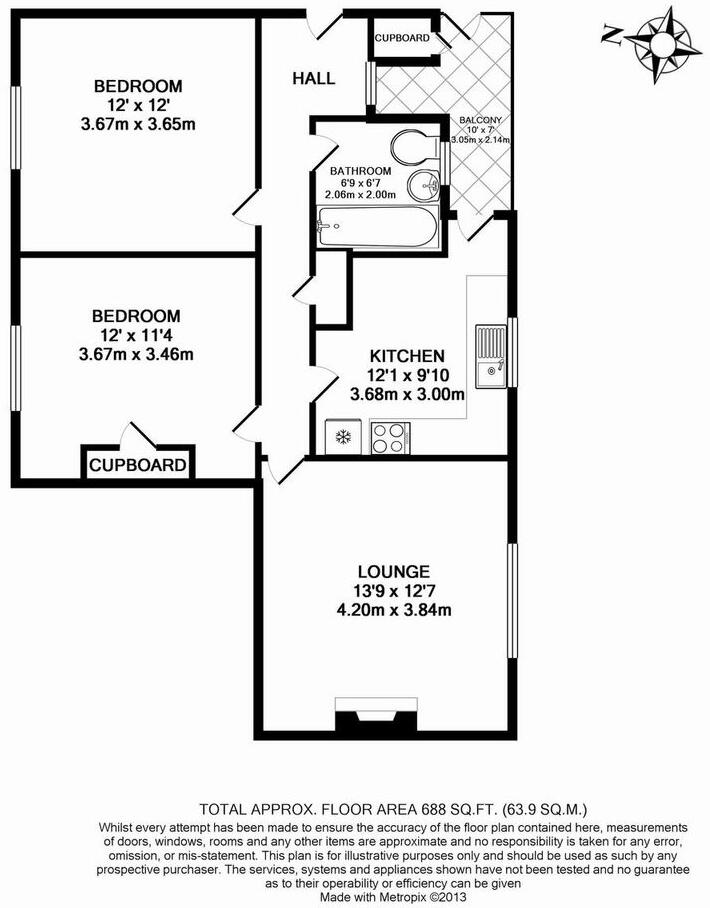 Haslam Court, (MS223), New Southgate, N11 floorplan