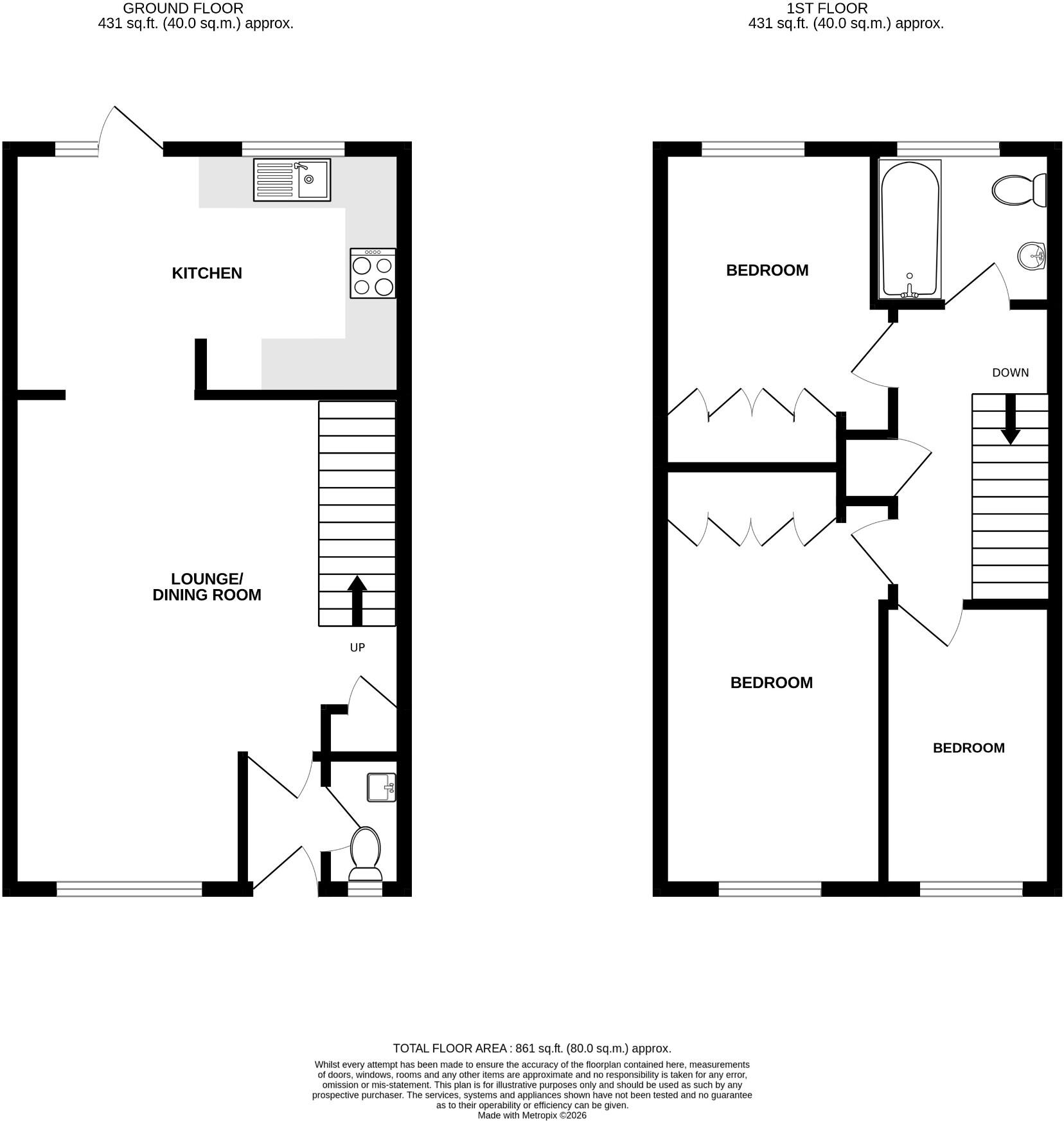 Mill Chase Road, Bordon, Hampshire, GU35 floorplan