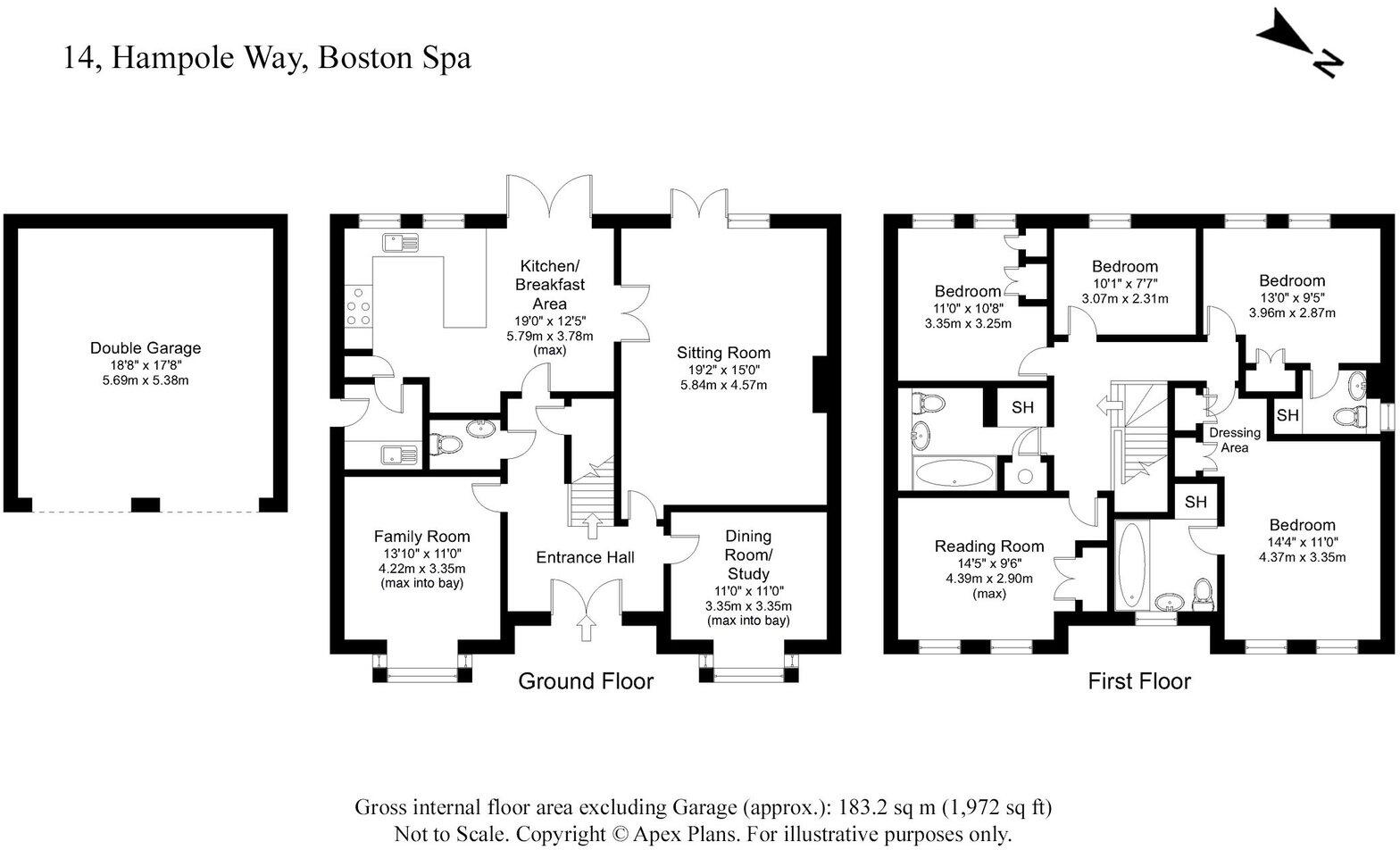 Boston Spa, Hampole Way, LS23 floorplan
