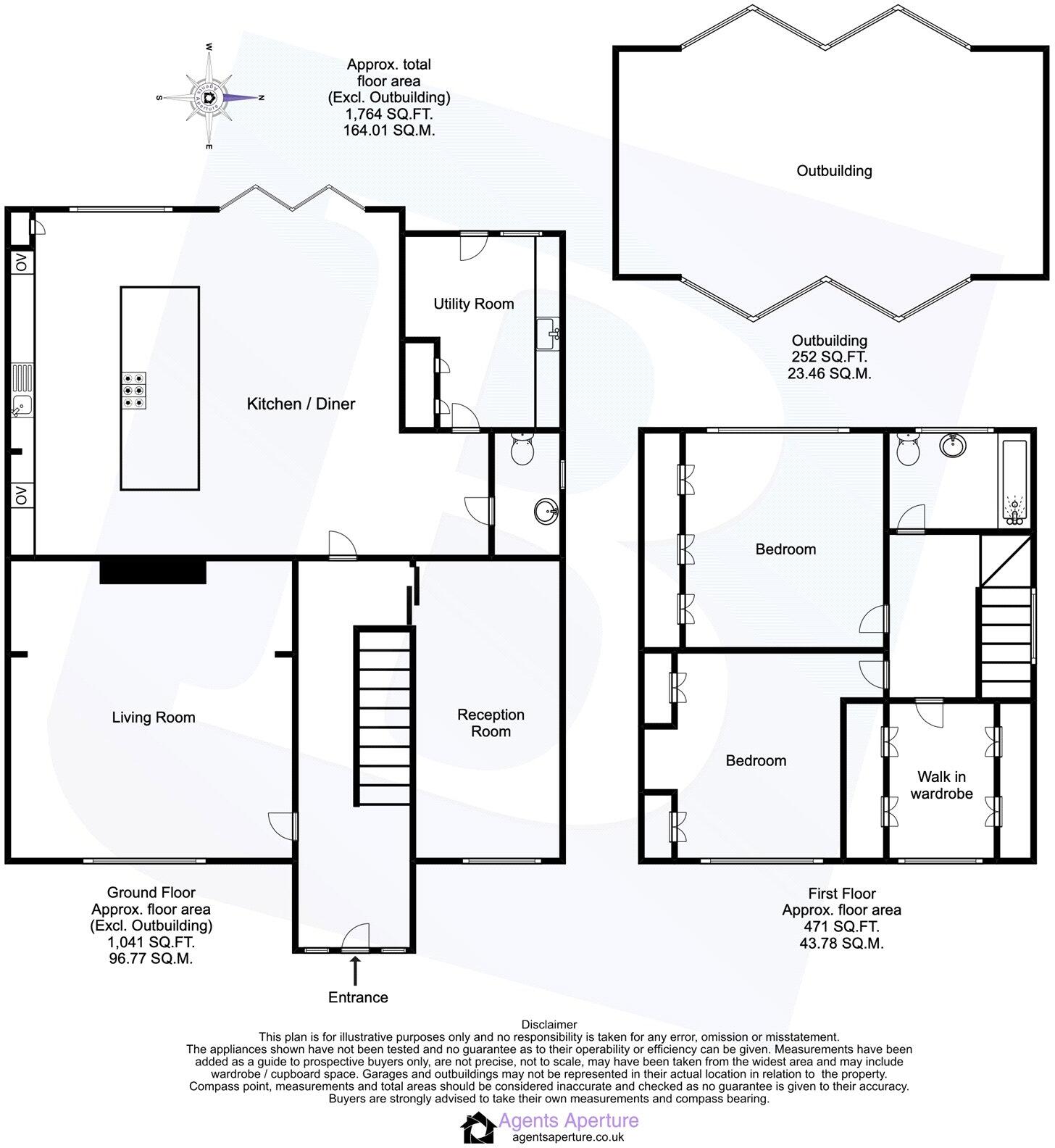 Park Farm Cottages, Upminster, RM14 floorplan