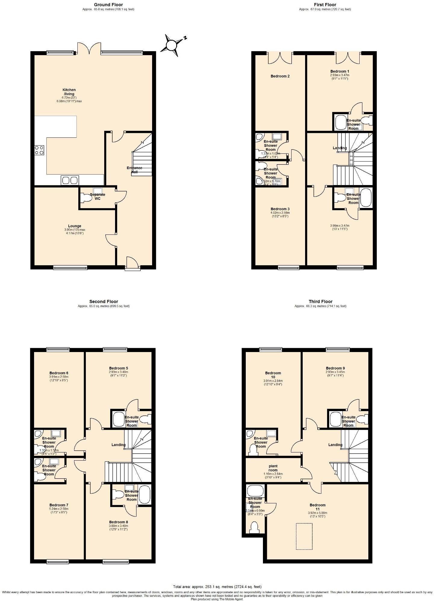 Willowbank Mews, Coventry, West Midlands, CV1 floorplan