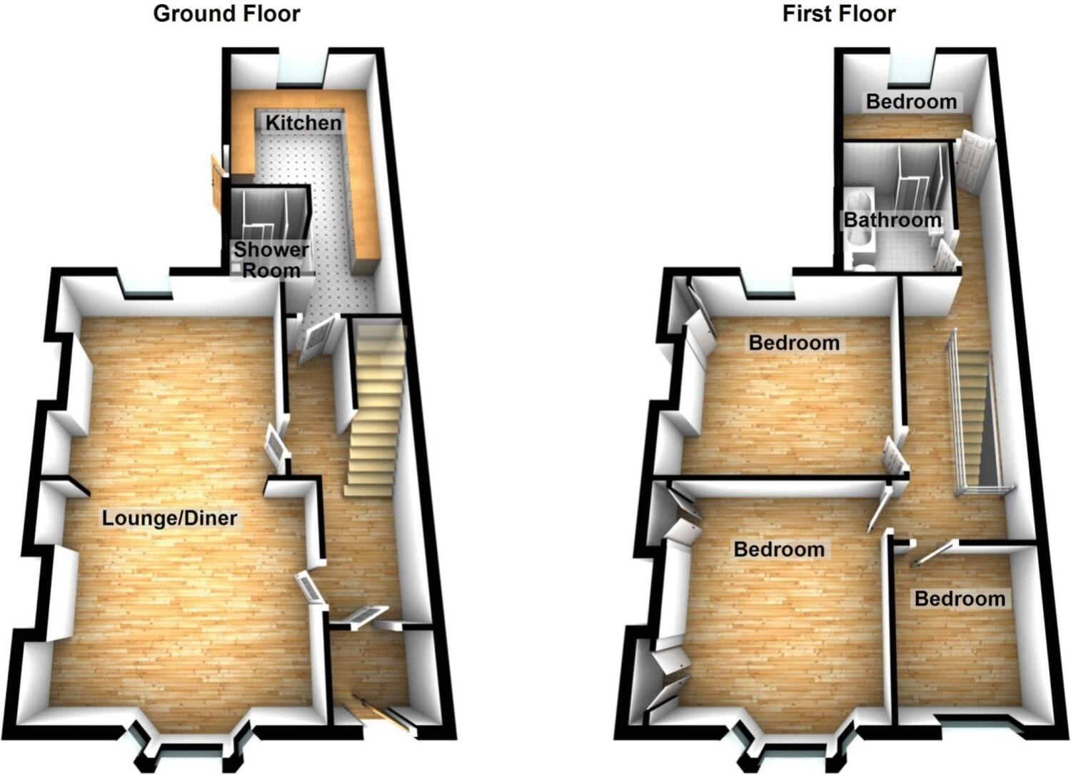 Westfield Terrace, Loftus, Saltburn-by-the-Sea, TS13 4PU floorplan