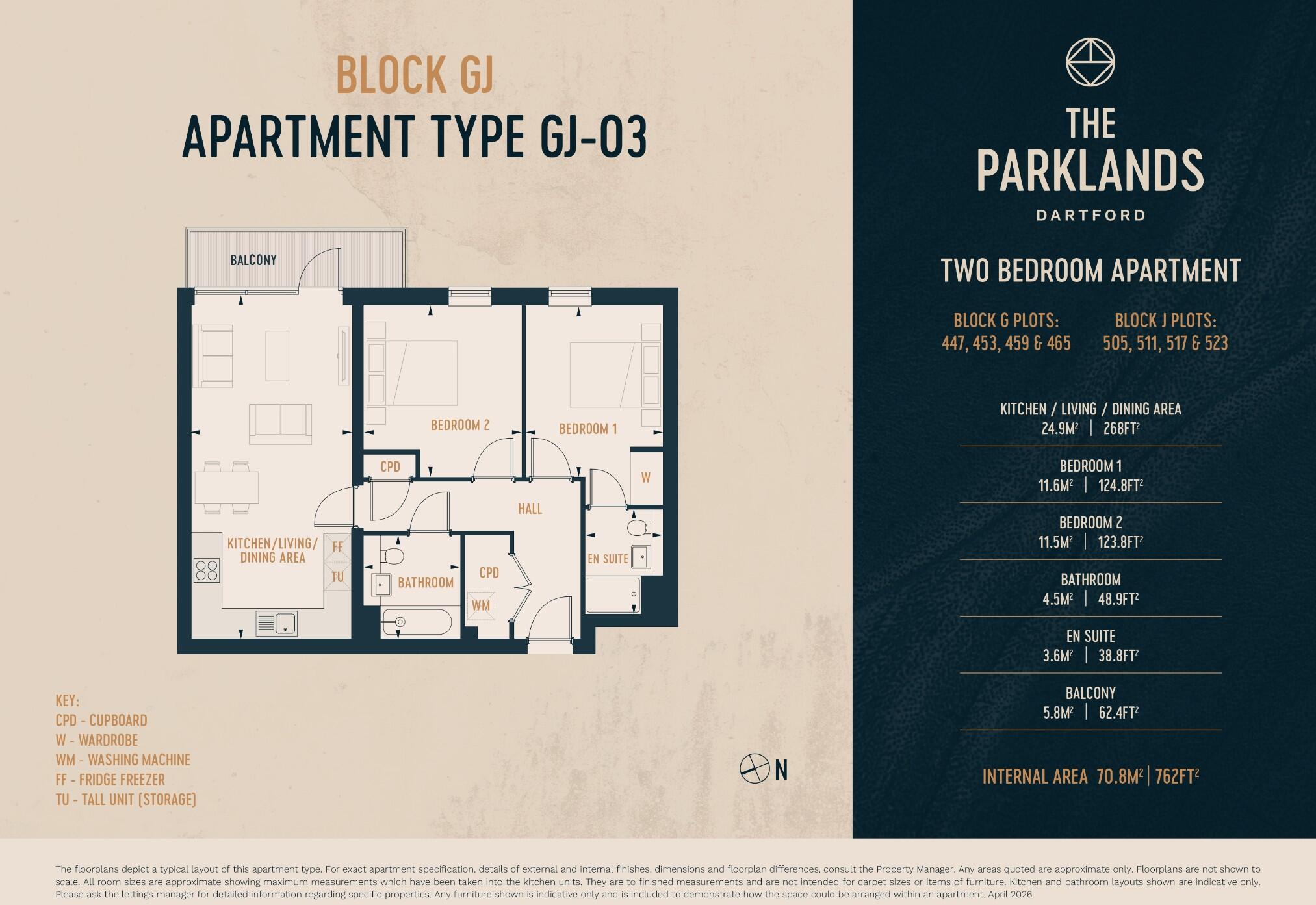 The Parklands, Dartford, Kent, DA1 floorplan