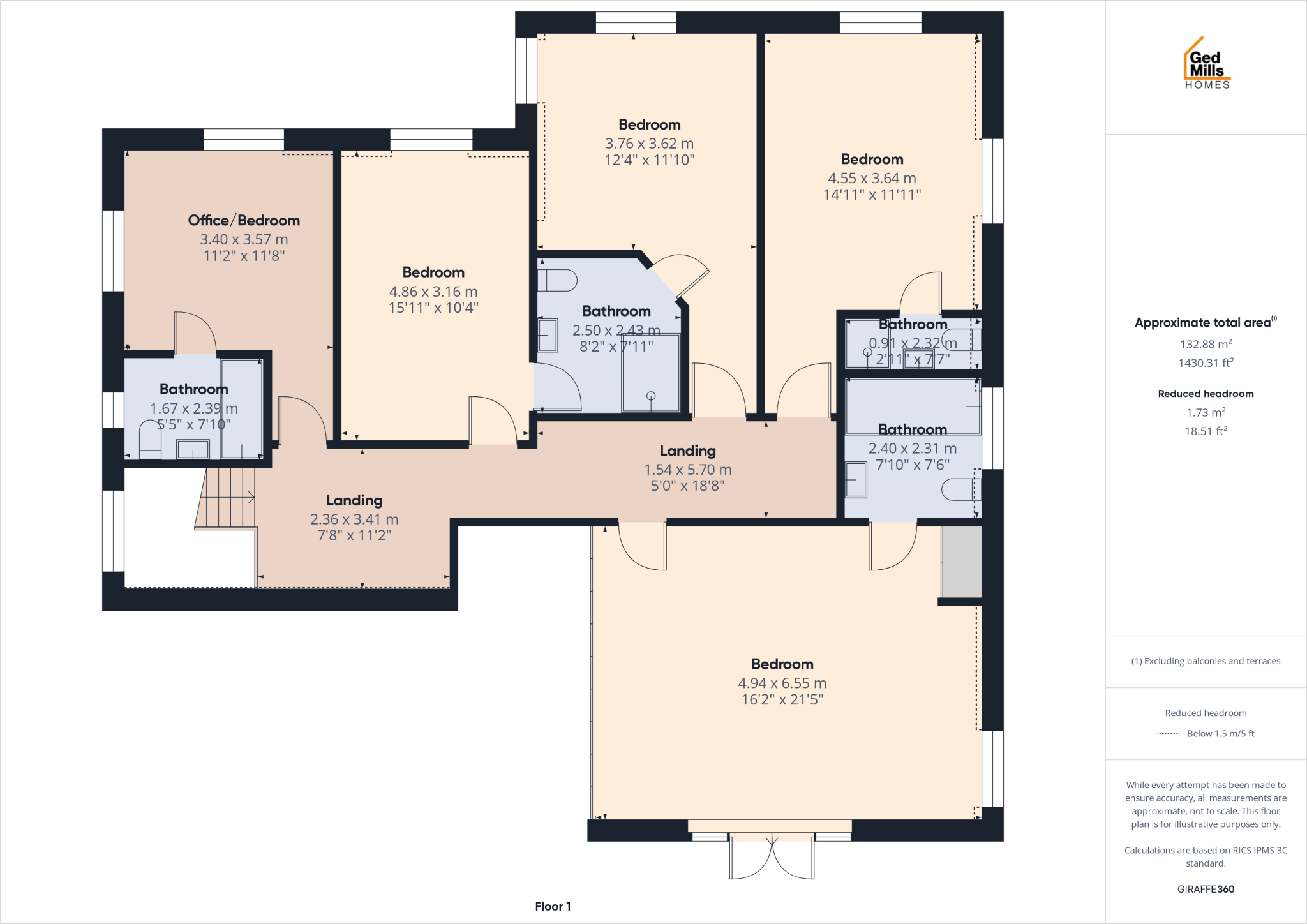 Carr Lane , Hambleton floorplan