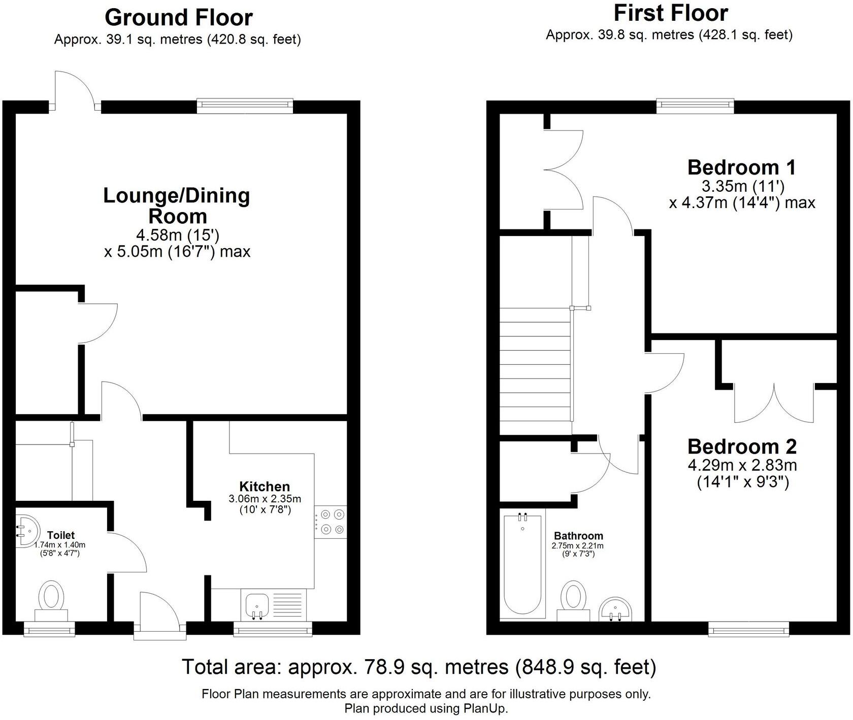 Poppy Crescent, Melbourn, SG8 floorplan