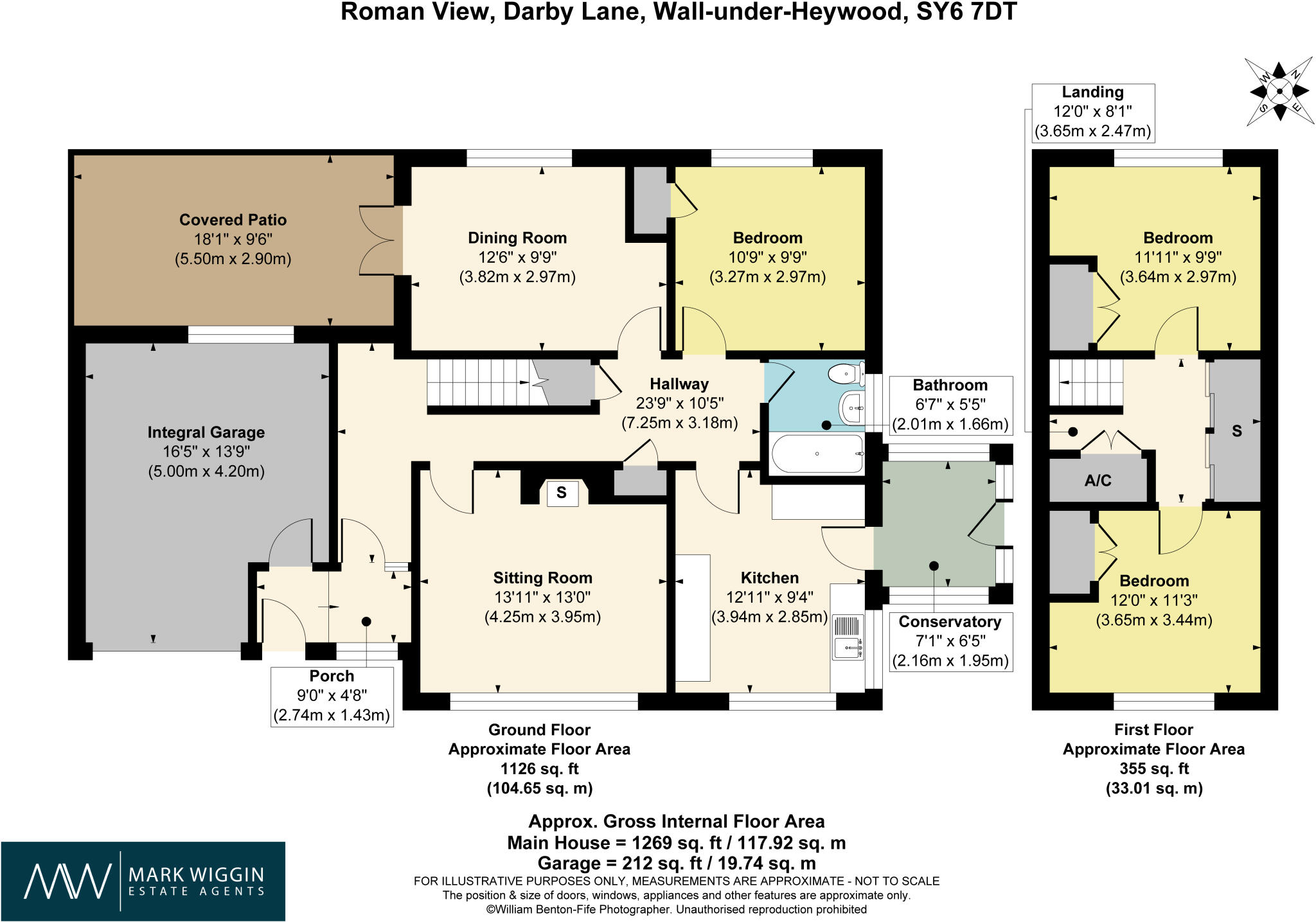 Darby Lane, Wall-under-Heywood, Church Stretton, Shropshire, SY6 floorplan