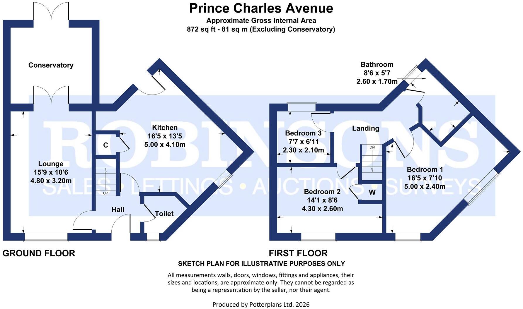 Prince Charles Avenue, Bowburn, Durham floorplan