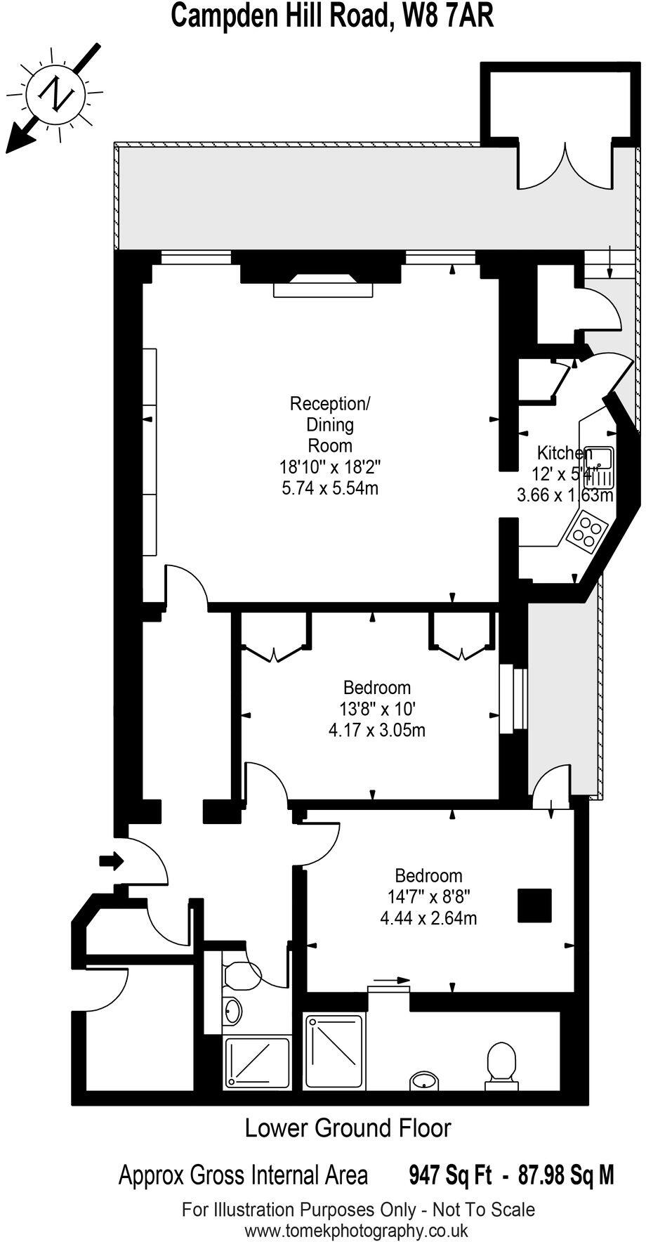 Campden Hill Road, London, W8 floorplan