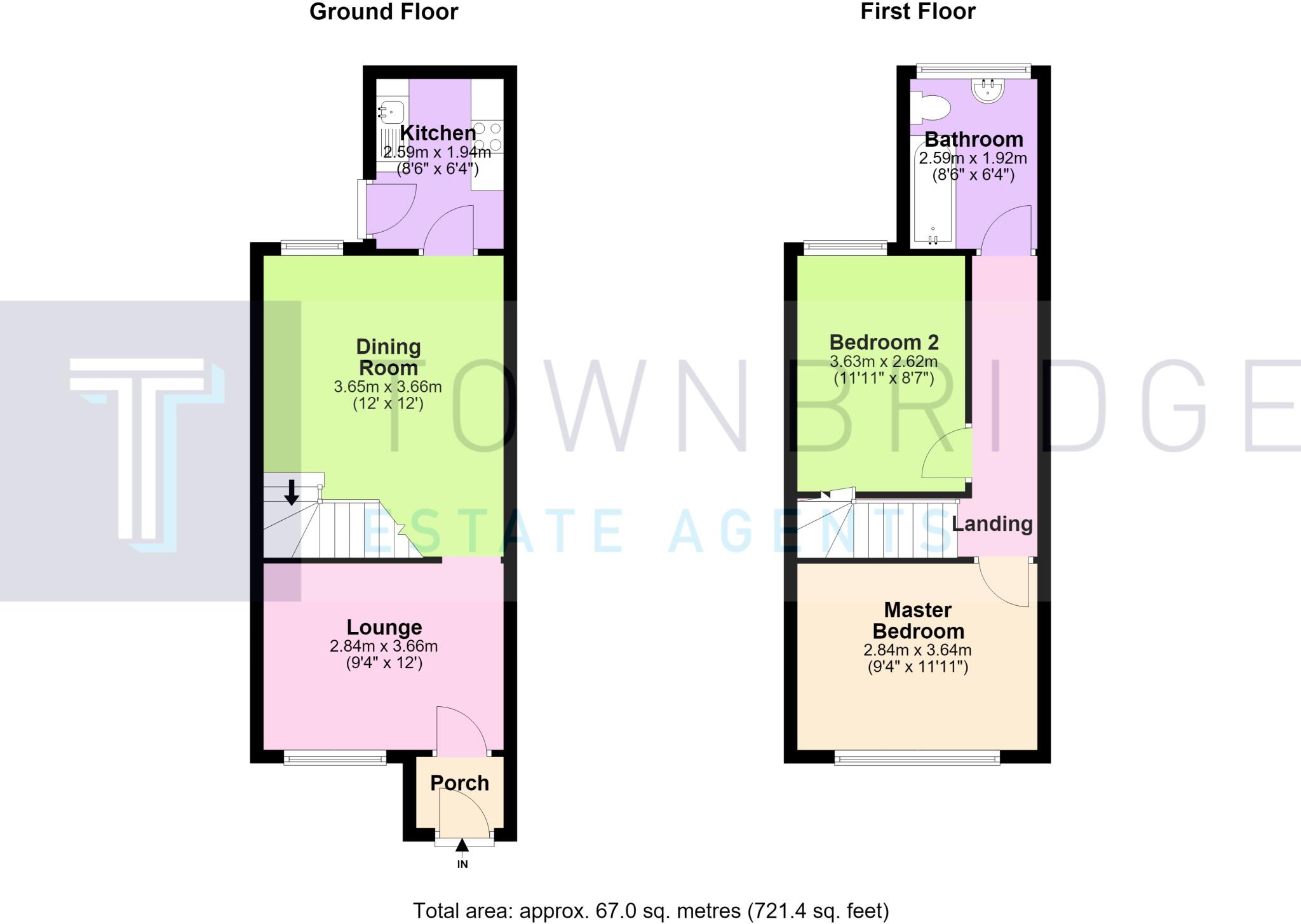 Webbs Lane, Middlewich floorplan