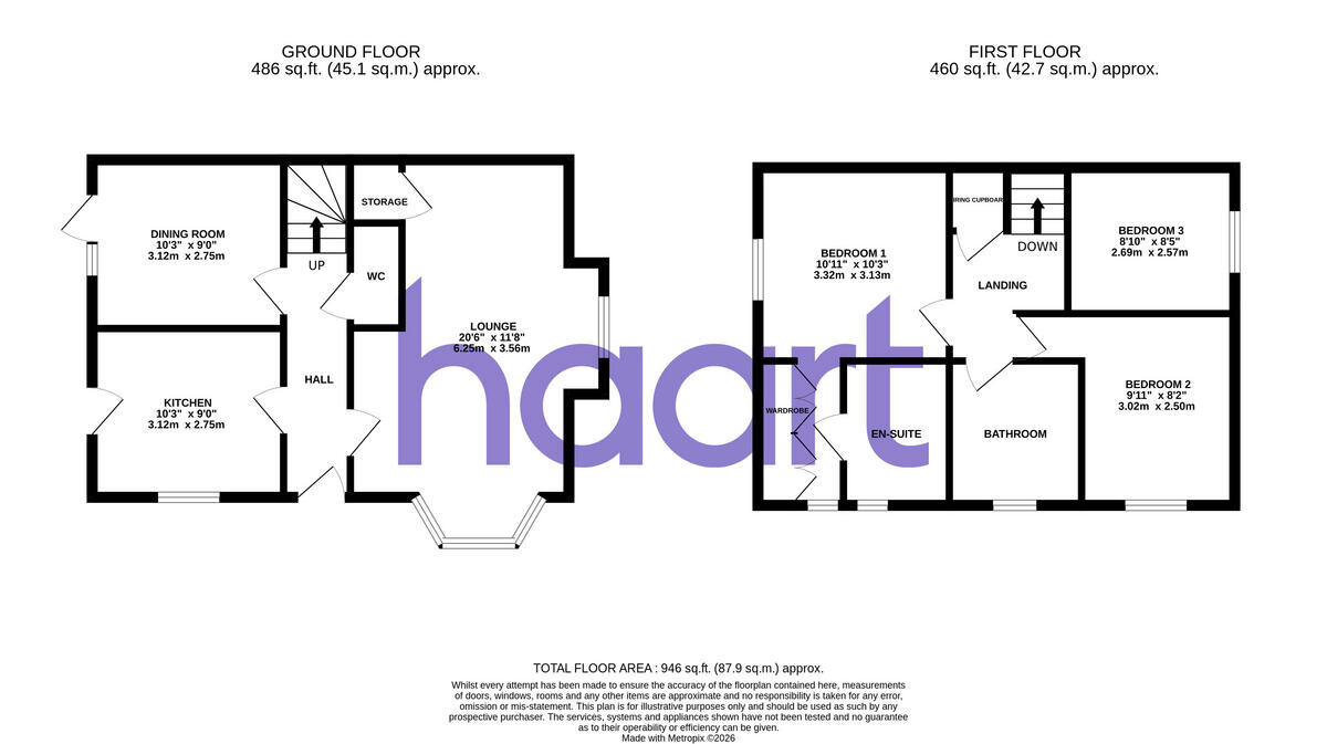 Deers Way, Edgbaston floorplan