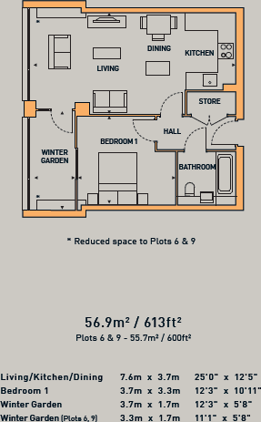 Poplar Walk, Croydon, CR0 floorplan