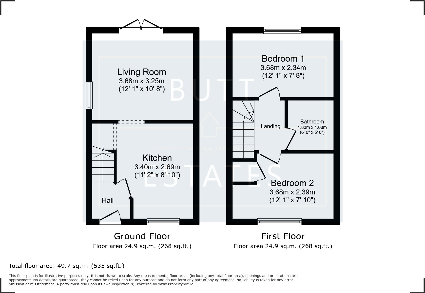 Murch Rise, Exeter floorplan