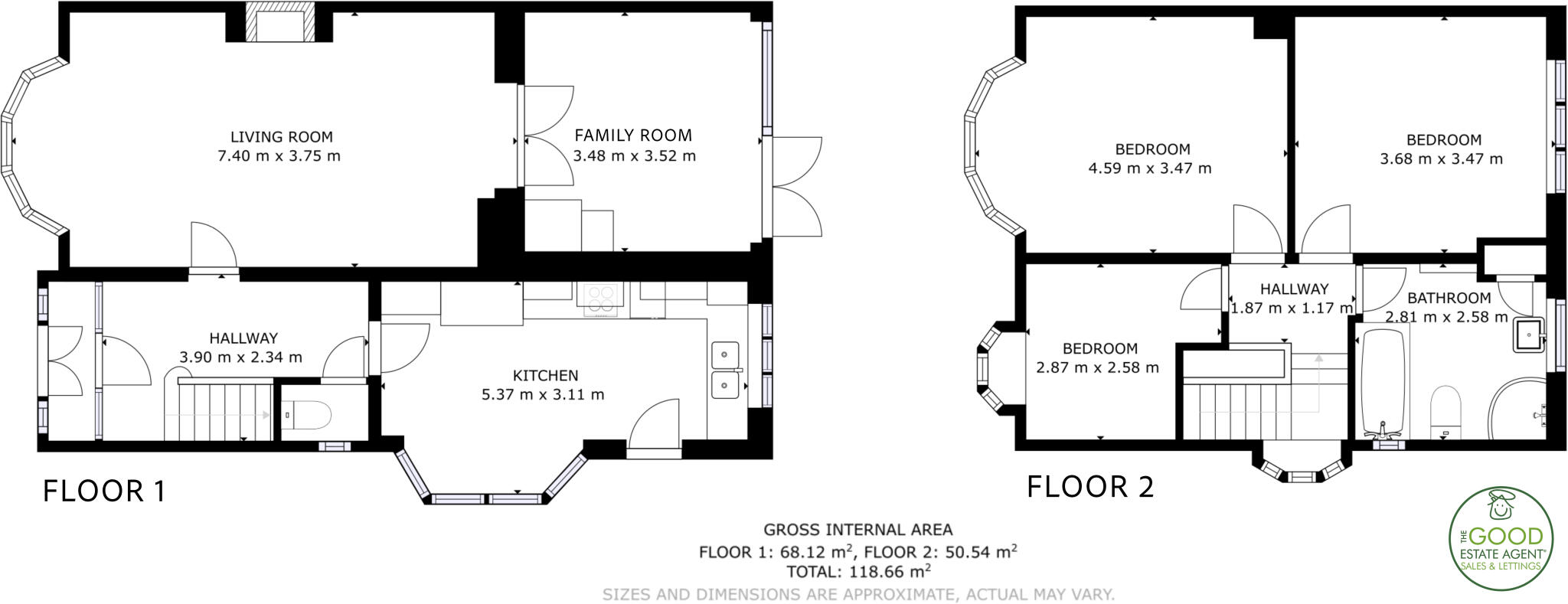 Lea Road, Heald Green, Stockport SK8 3RD floorplan