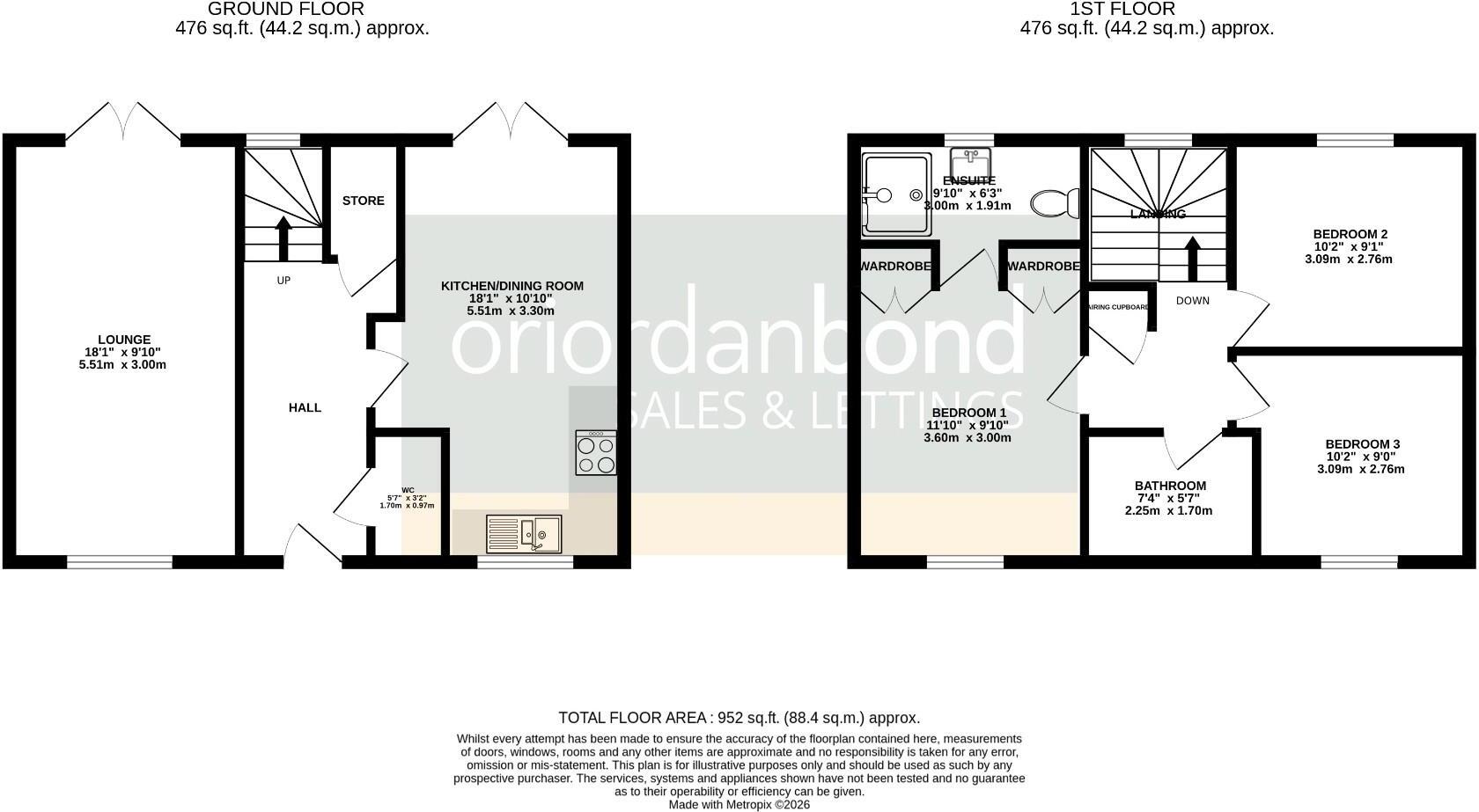 Quarry View, Roade, Northamptonshire NN7 floorplan
