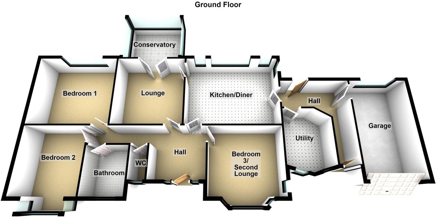 Chadwick Hall Road, Bamford, Rochdale floorplan