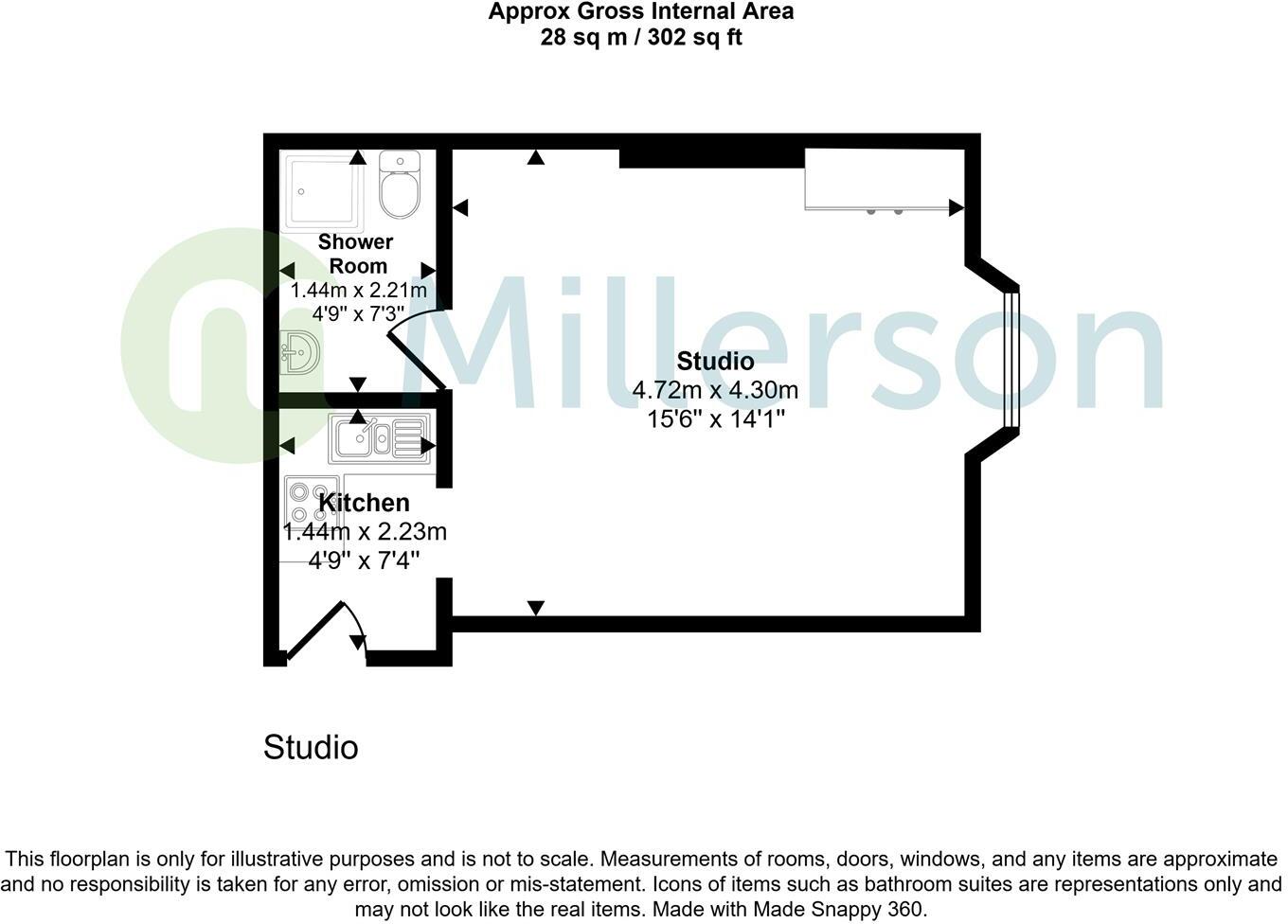 Bodmin Road, St. Austell floorplan