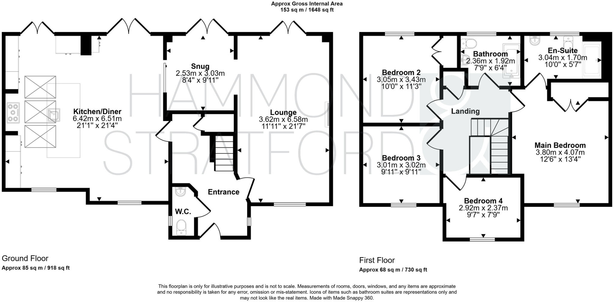 Sowdlefield Walk, Mulbarton floorplan