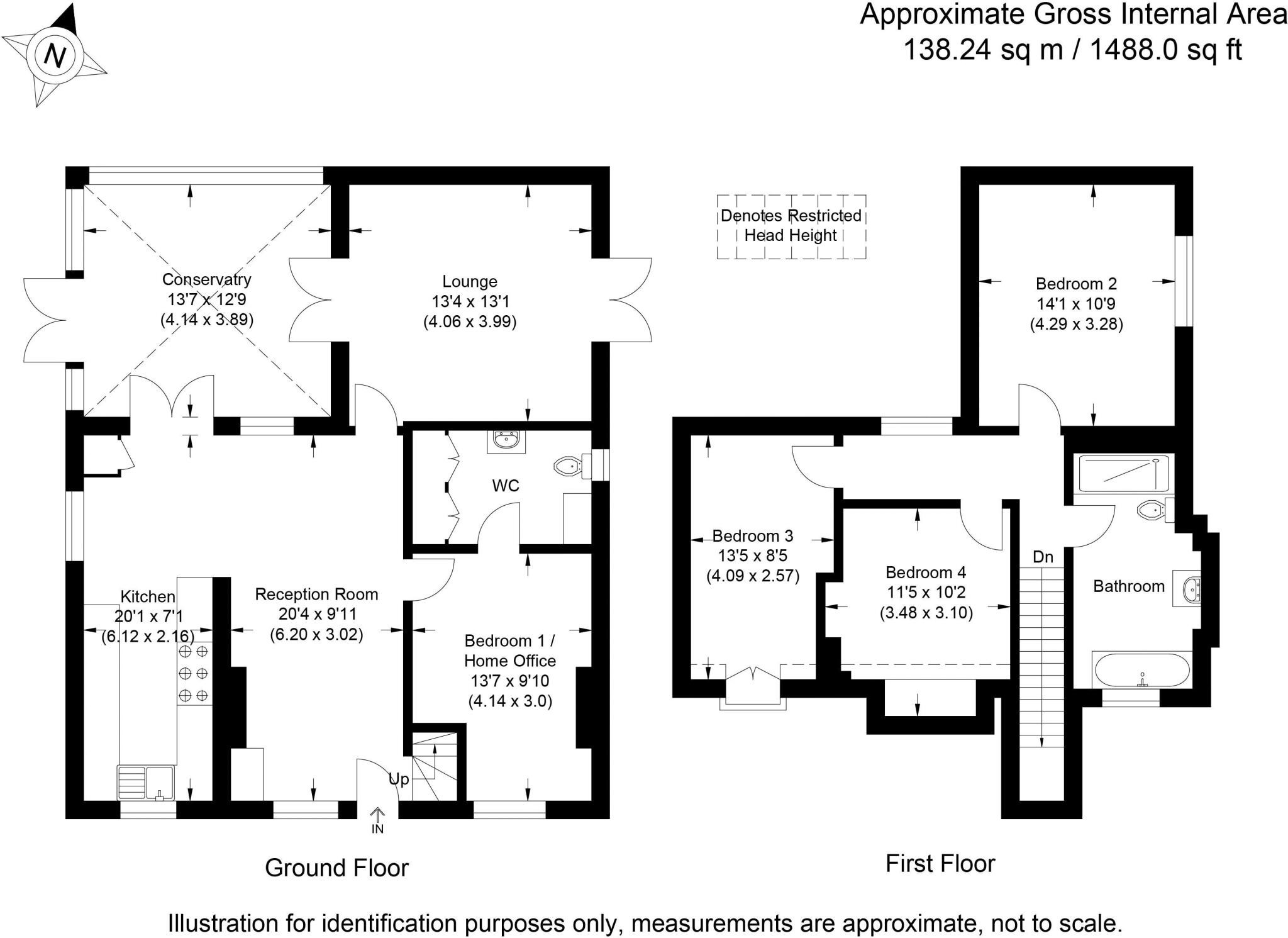 Cricketers Lane, Windlesham floorplan