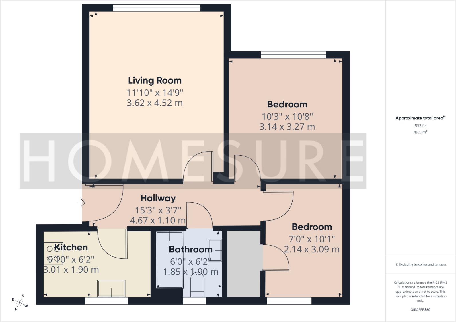 Carlake Grove, Walton, Liverpool, Merseyside, L9 floorplan