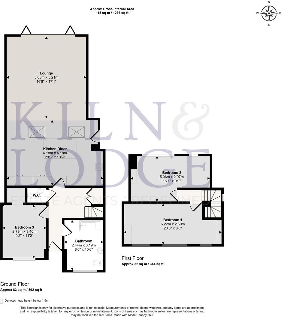 Hook End Road, Hook End, Brentwood floorplan