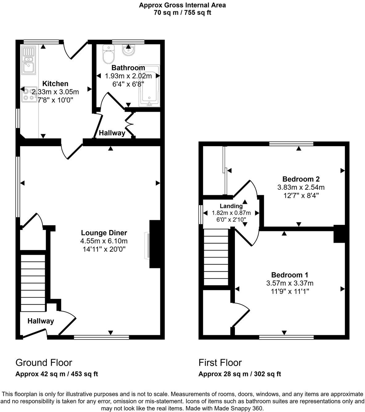 Arthur Street, Great Ayton floorplan