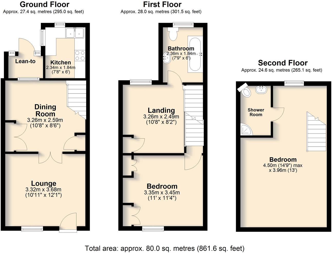 Damgate Street, Wymondham floorplan