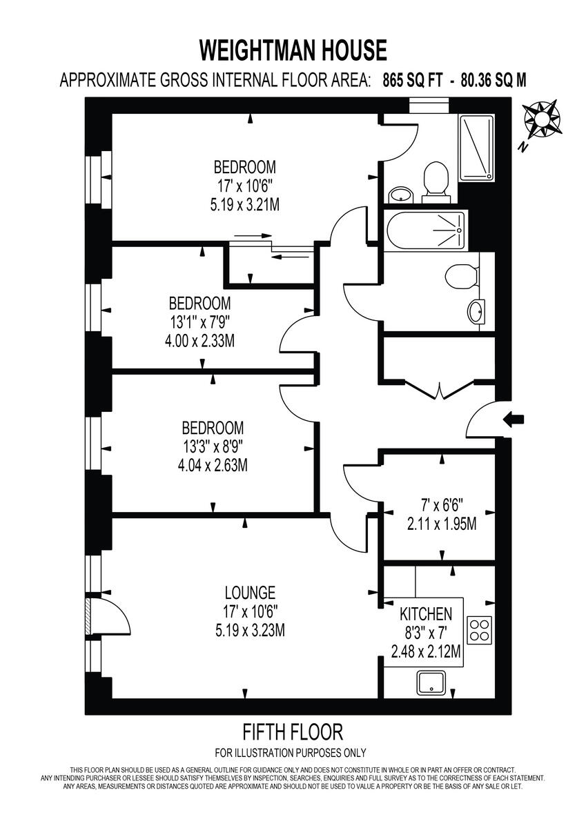 Weightman House, 124A Spa Road, SE16 floorplan