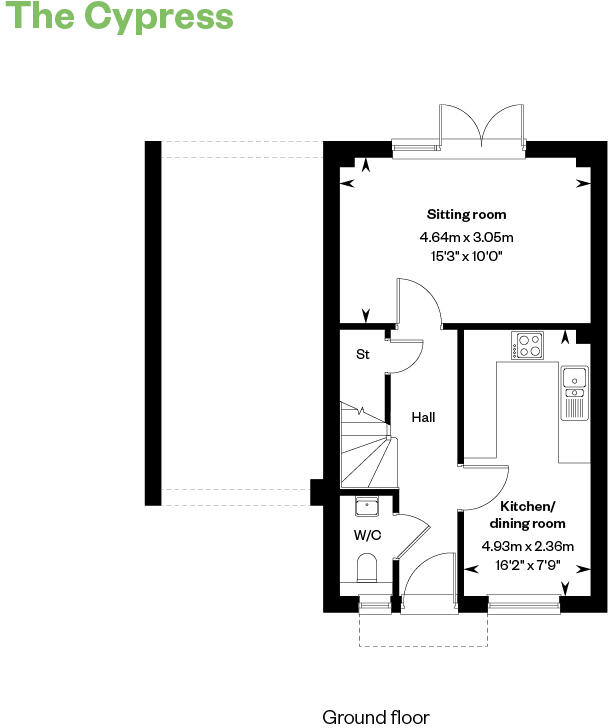 Granadiers Rd,
Winchester,
SO22 6GR floorplan