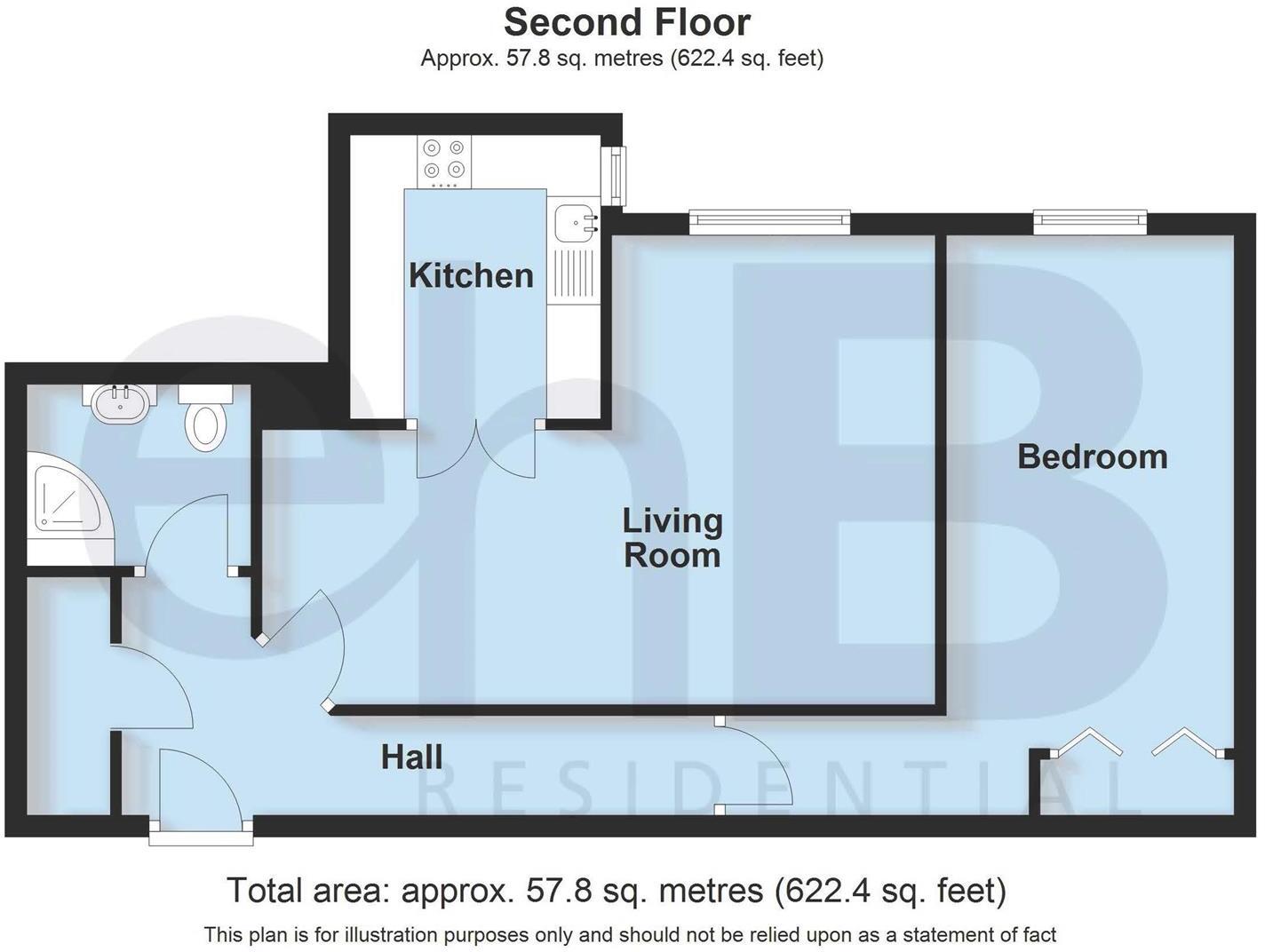 Coventry Road, Warwick floorplan