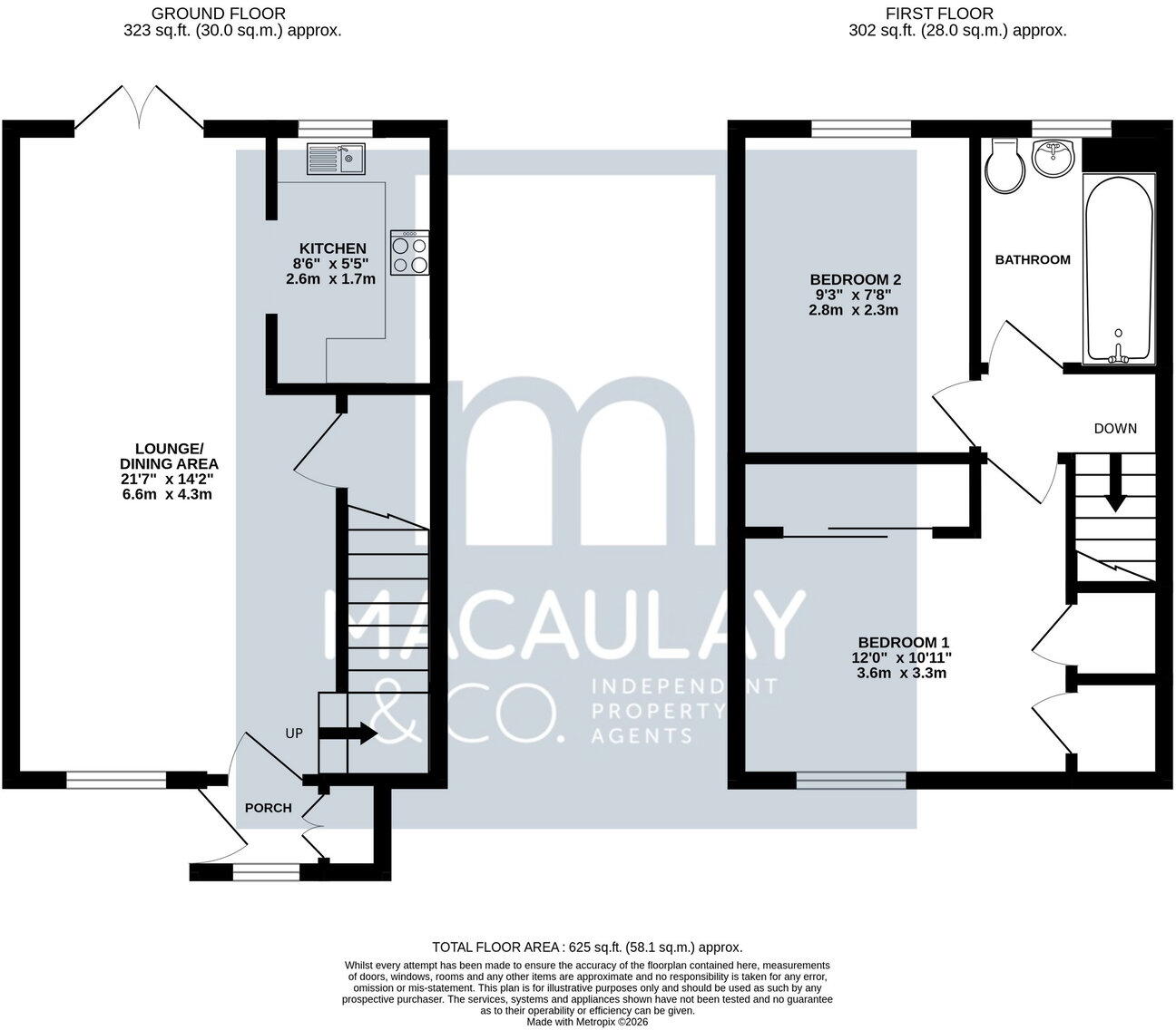 Sycamore Grove, Eastburn, BD20 7SW floorplan