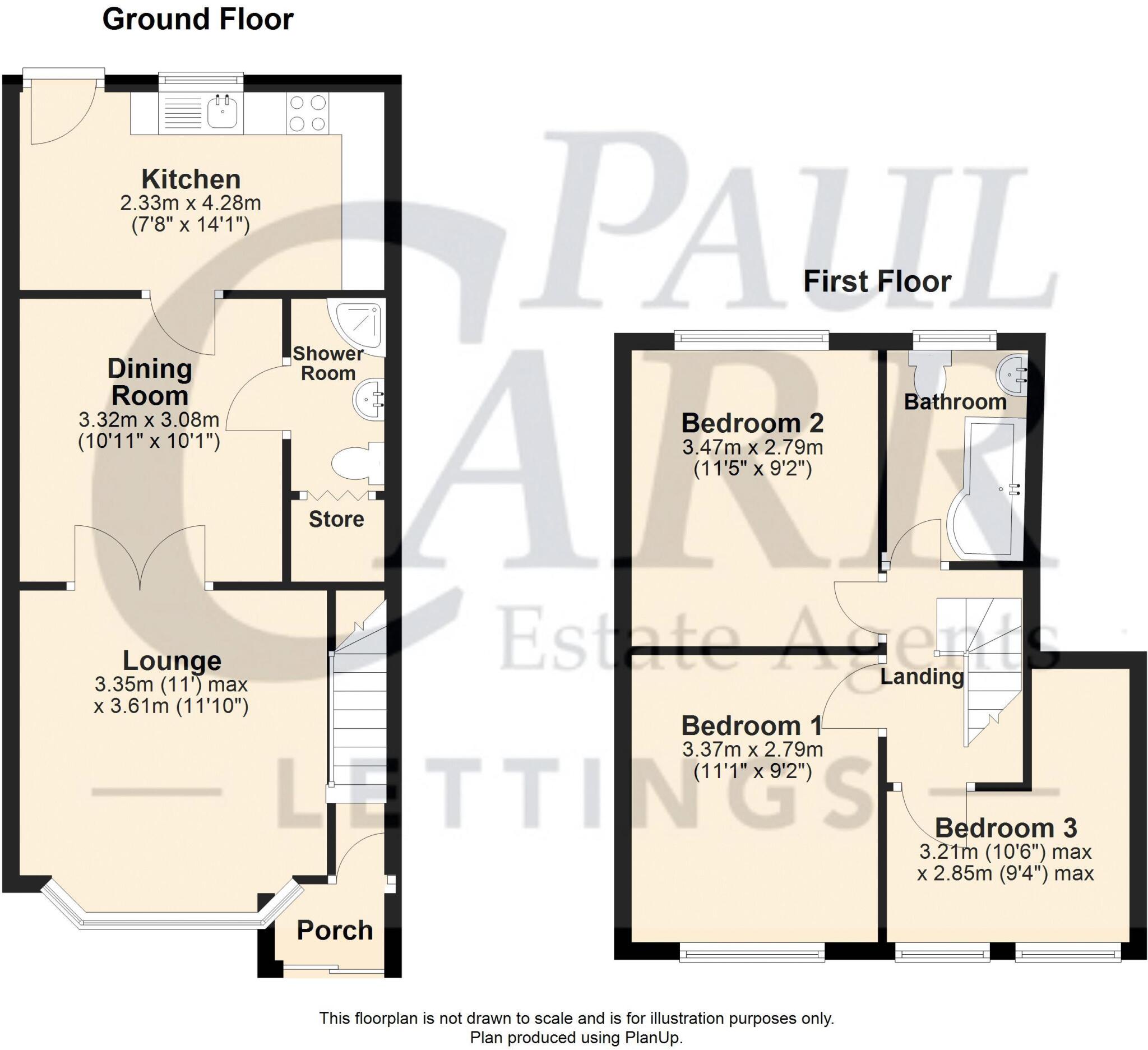 Baltimore Road, Great Barr, Birmingham B42 1QN floorplan