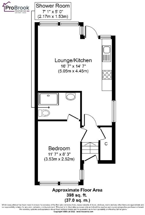 12 Lethington Ave, Shawlands, Glasgow, G41 floorplan