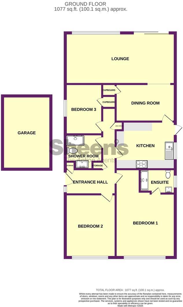 Woolner Road, Clacton-On-Sea, Essex floorplan