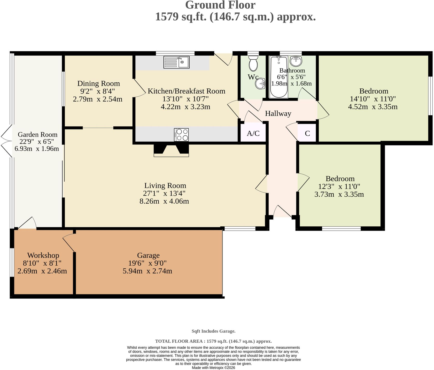 Gorleston Road, Oulton floorplan