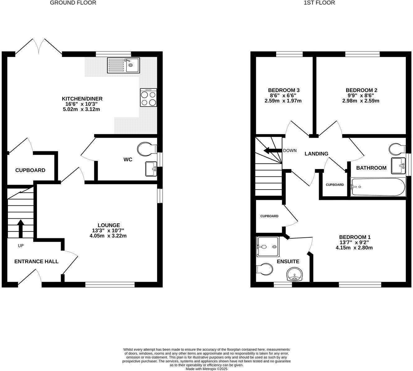 Peckett Road, Bewdley, Worcestershire floorplan
