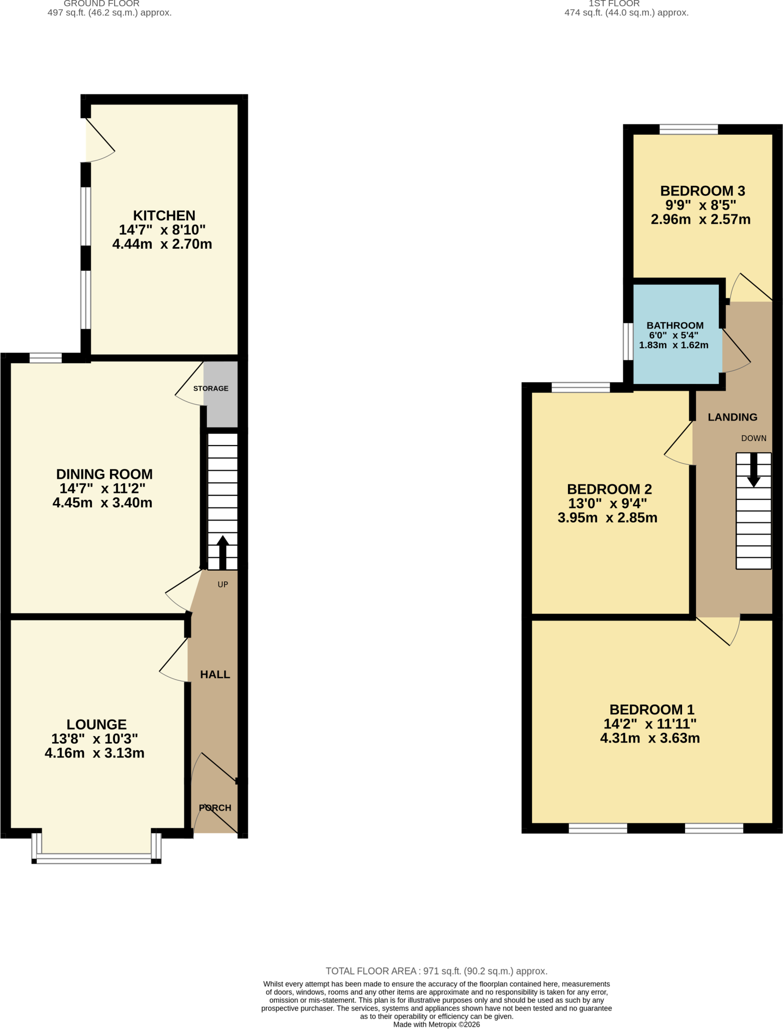 Gorton Road, Reddish floorplan