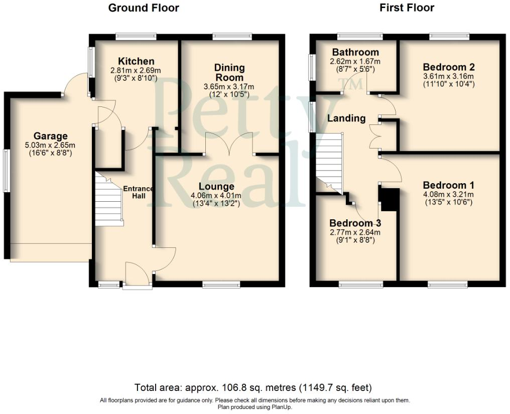 Edge End Avenue, Brierfield floorplan