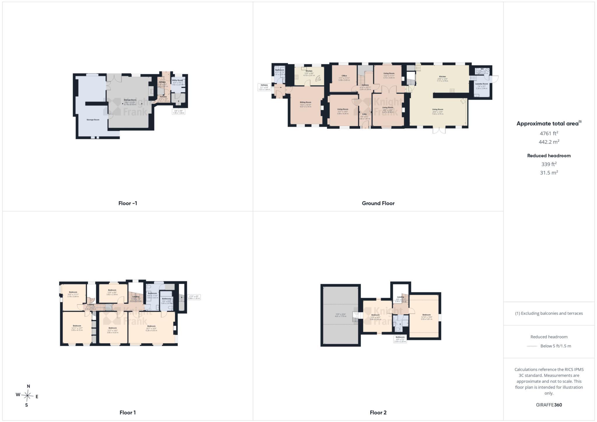 La Grande Route De St. Jean, Trinity floorplan