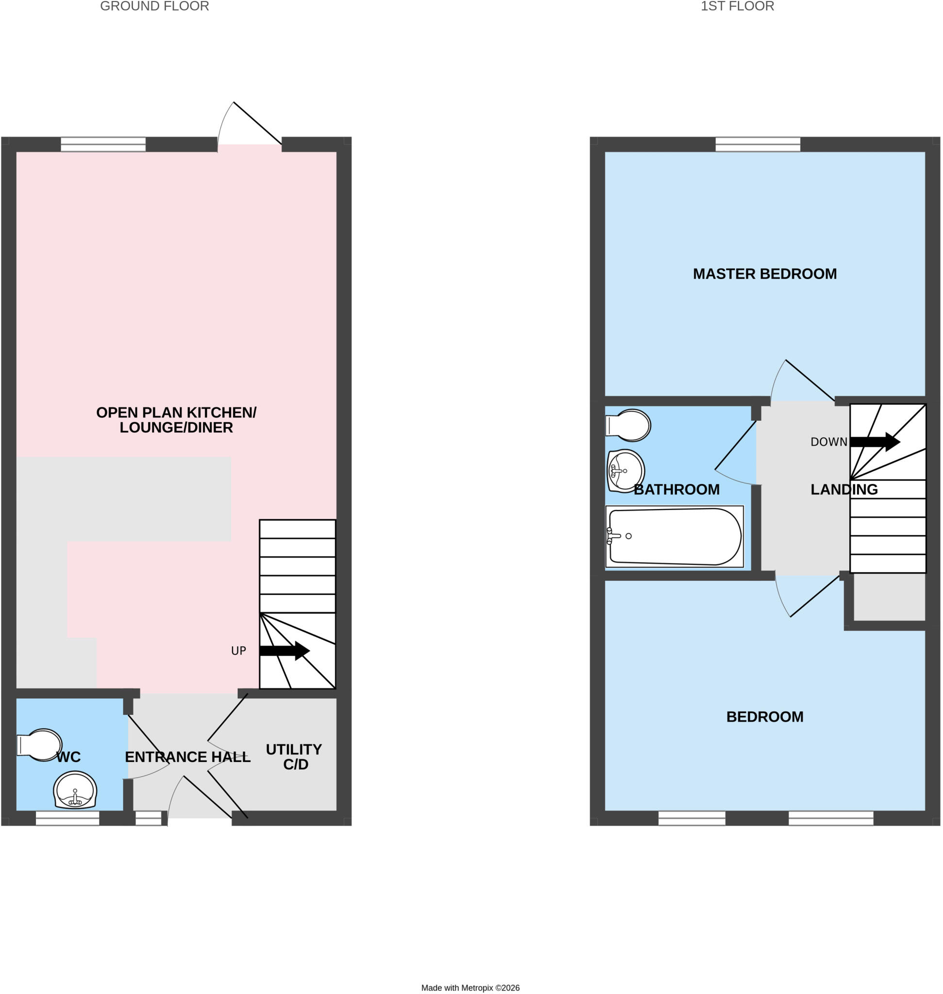 Hough Way, Shifnal, Shropshire, TF11 floorplan