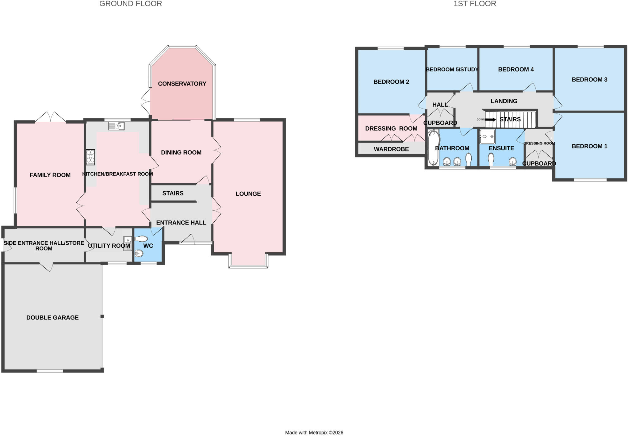 Harrington Heath, Shawbirch, Telford, Shropshire, TF5 floorplan
