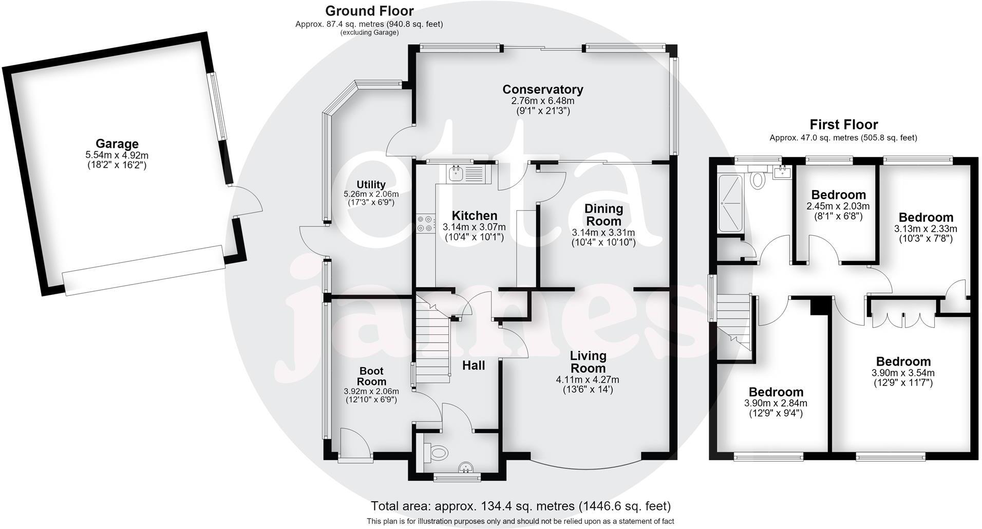 25, Shortacres, Kineton floorplan