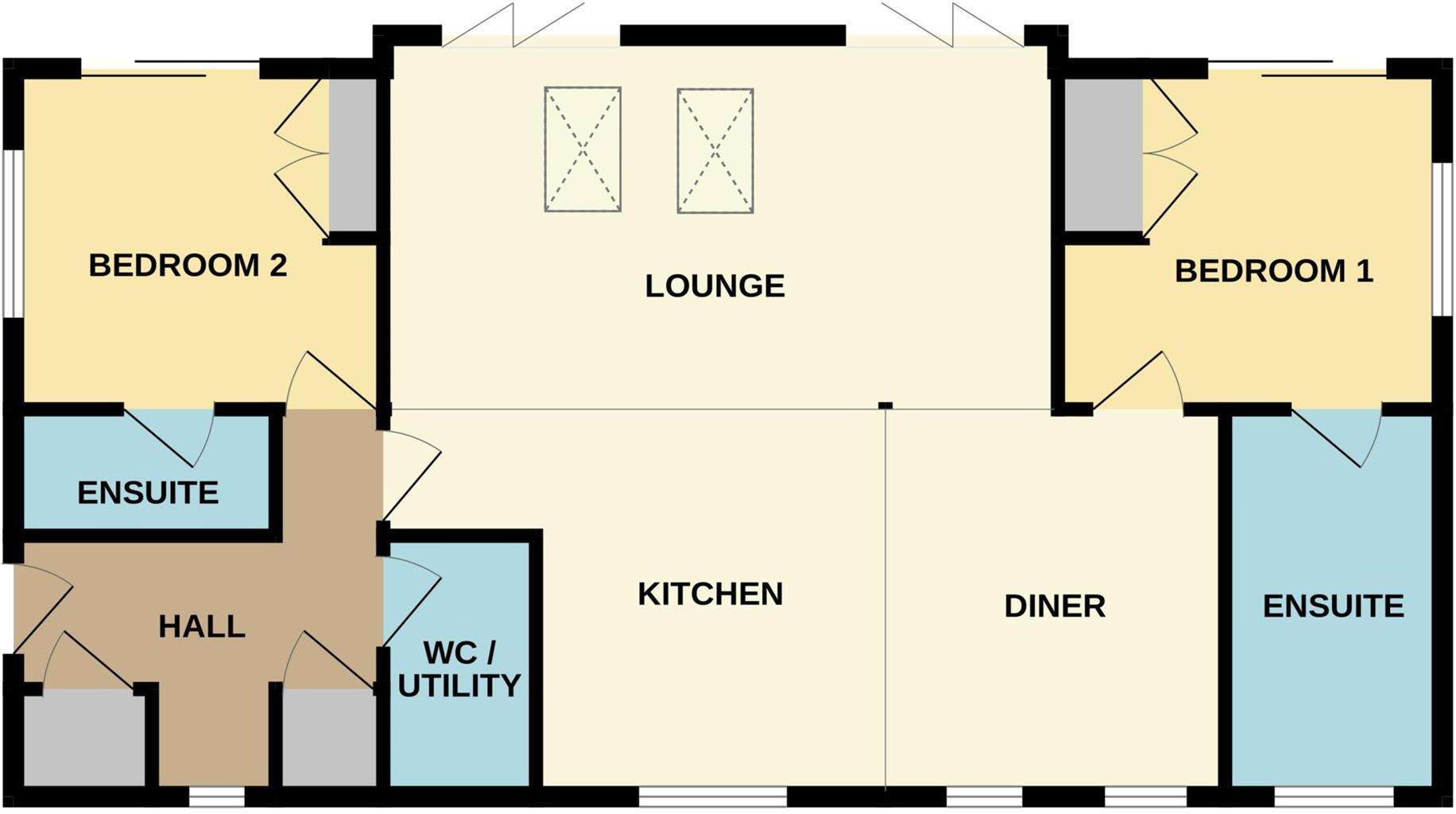 The Keys, TALLINGTON, STAMFORD floorplan