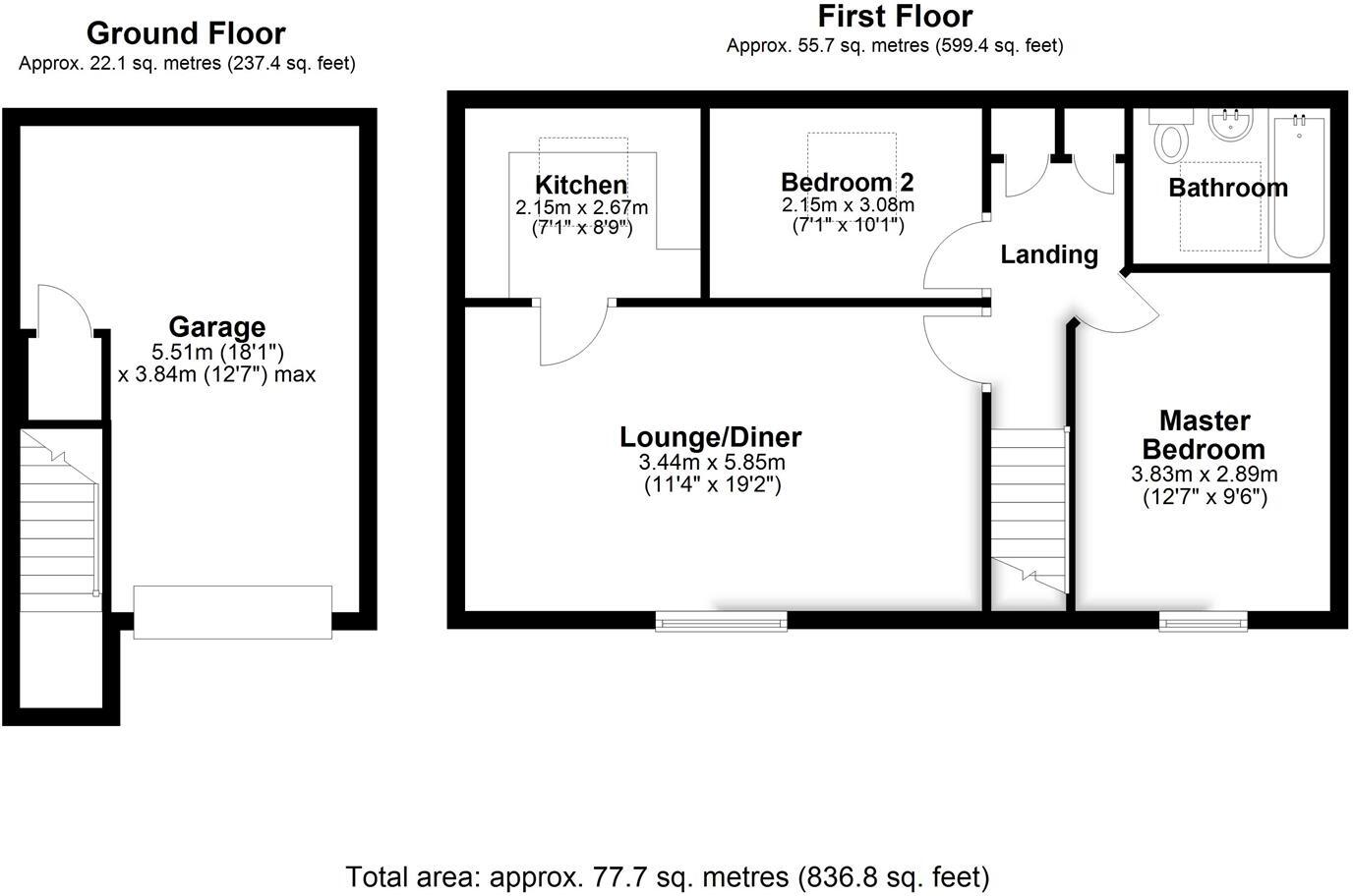 Shannon Walk, Portishead floorplan