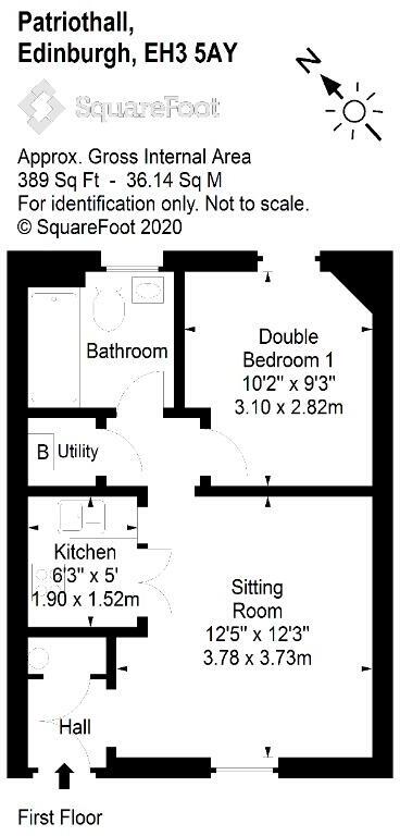 21, Patriothall, Edinburgh, EH3 5AY floorplan