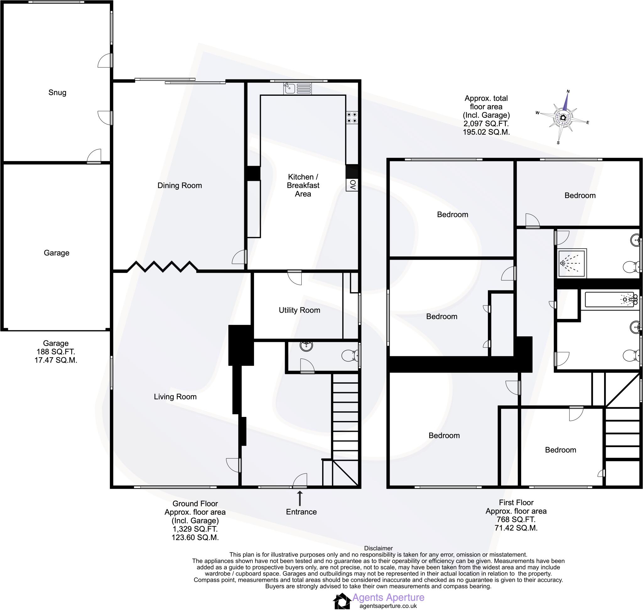 Applegate, Brentwood, Essex, CM14 floorplan