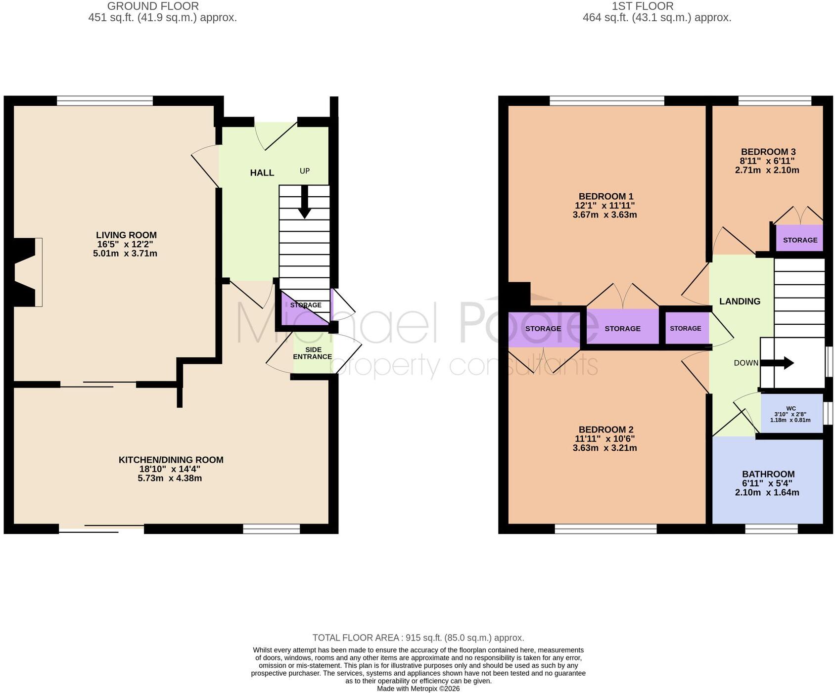 Welland Road, Redcar, TS10 floorplan