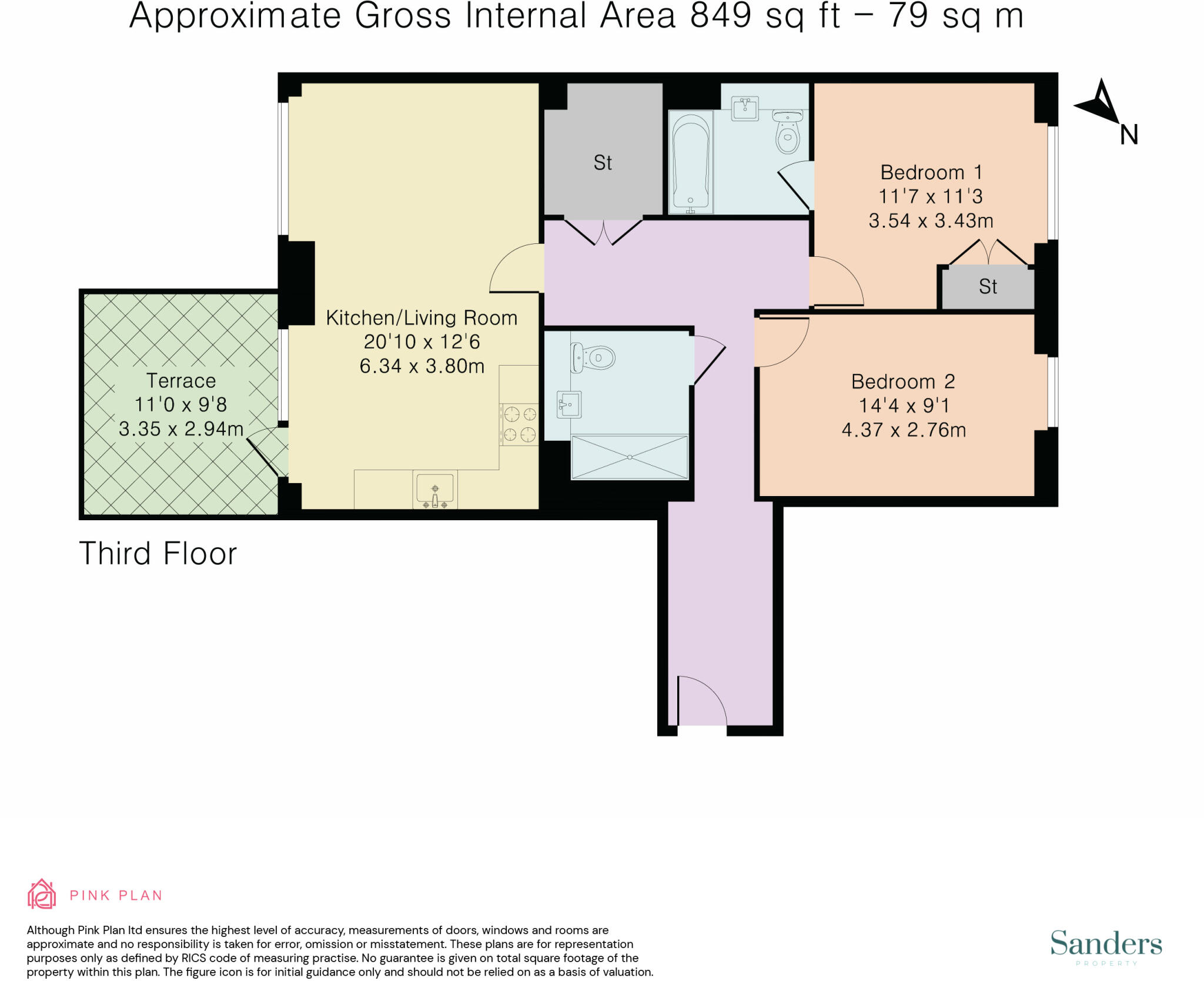 Gasholder Place, Vauxhall, London, SE11 floorplan